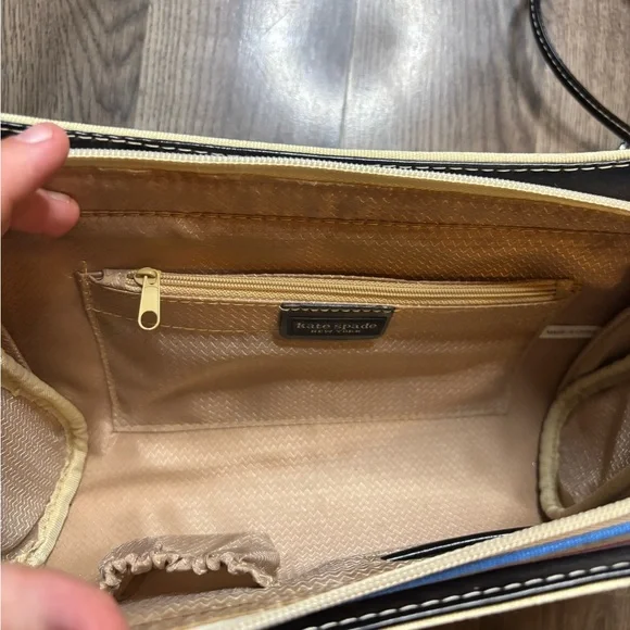 Vintage Kate Spade Vibrant Striped Shoulder Bag and Crossbody Bag Set - Picture 3 of 7